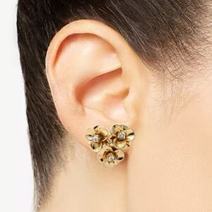 kate spade new york
Gold-Tone Pavé Flower Cluster Stud Earrings